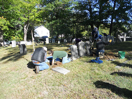 Gravestone Cleaning