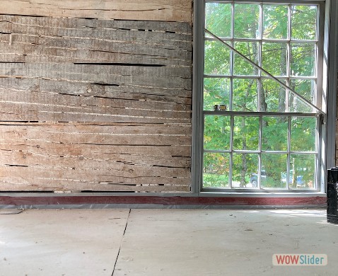 View of the original 1806 lathe